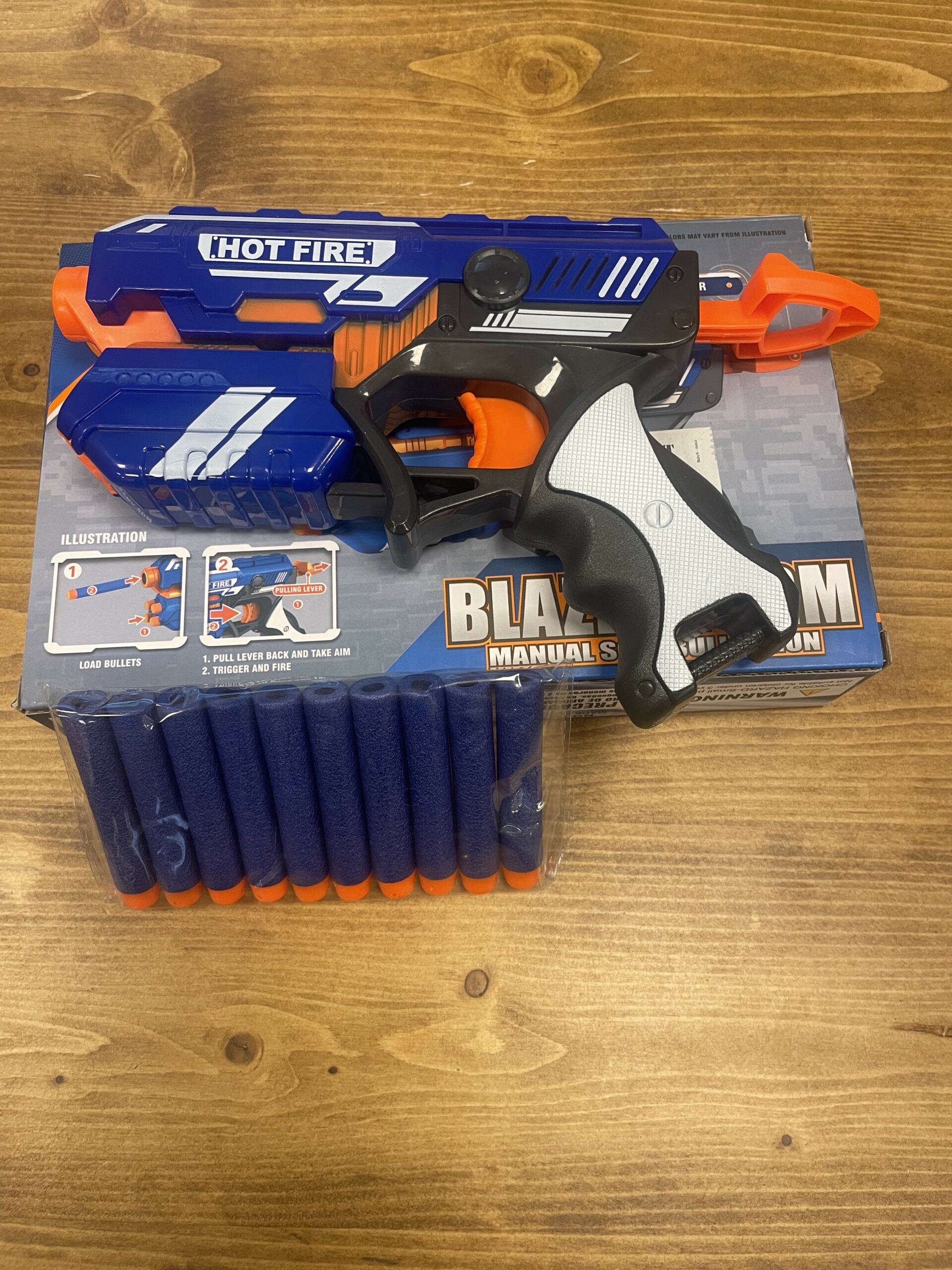 Pistolet manuel à balles souples Blaze Storm