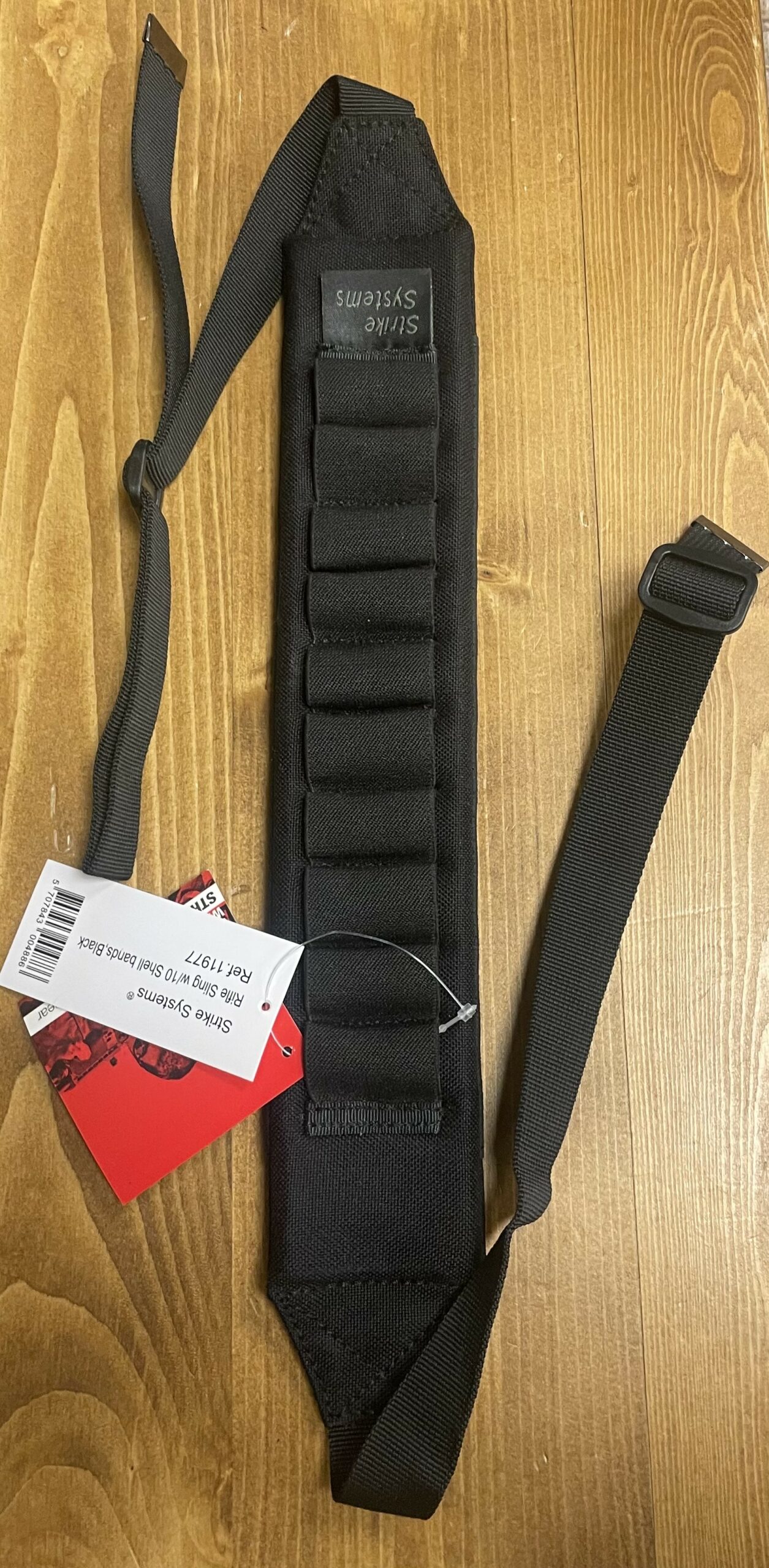 Bretelle de fusil avec 10 bandes de douilles