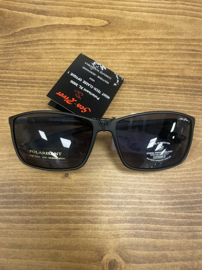Lunette polarisante Sea-River noire
