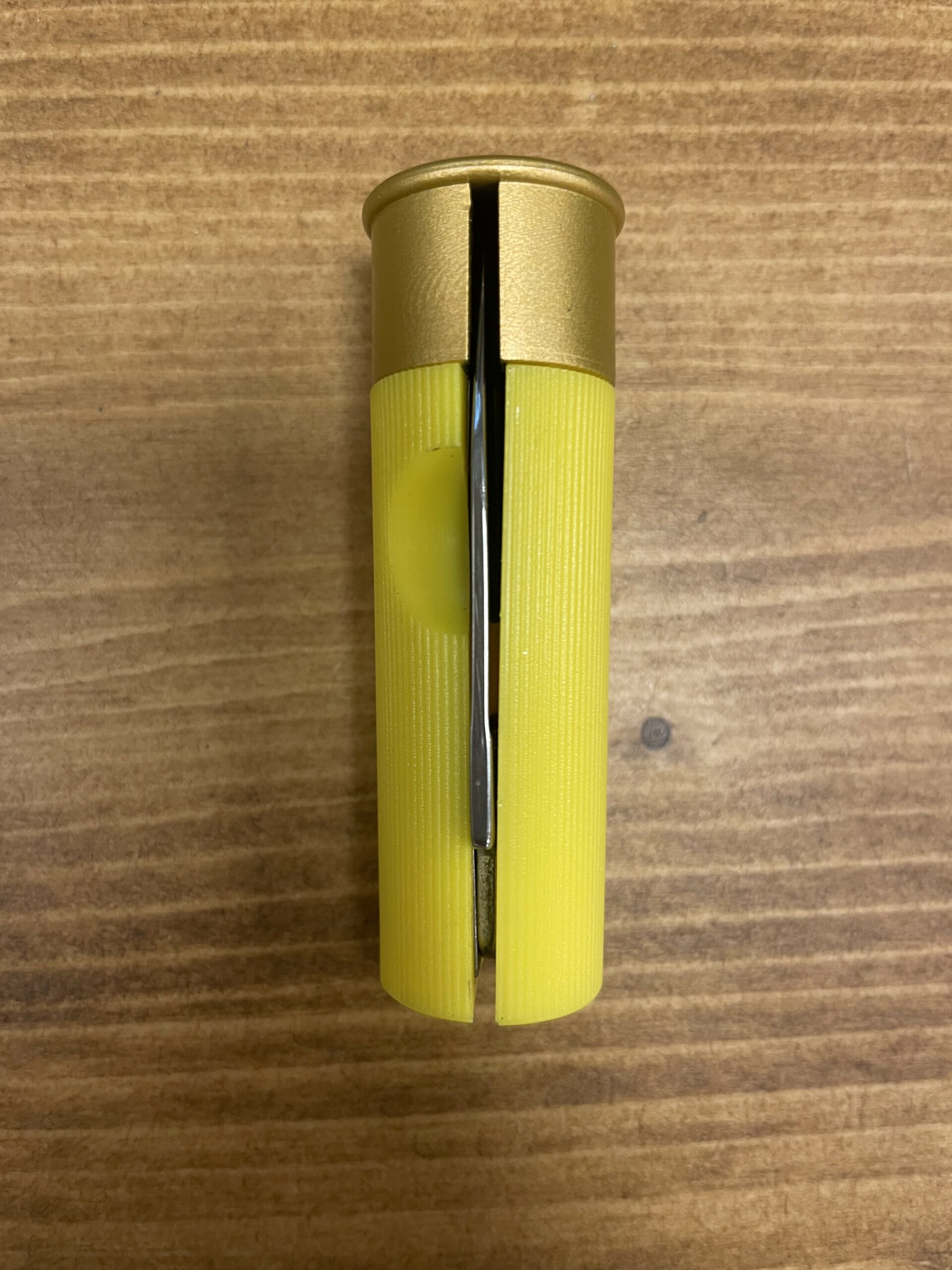 Couteau cartouche jack pyke jaune